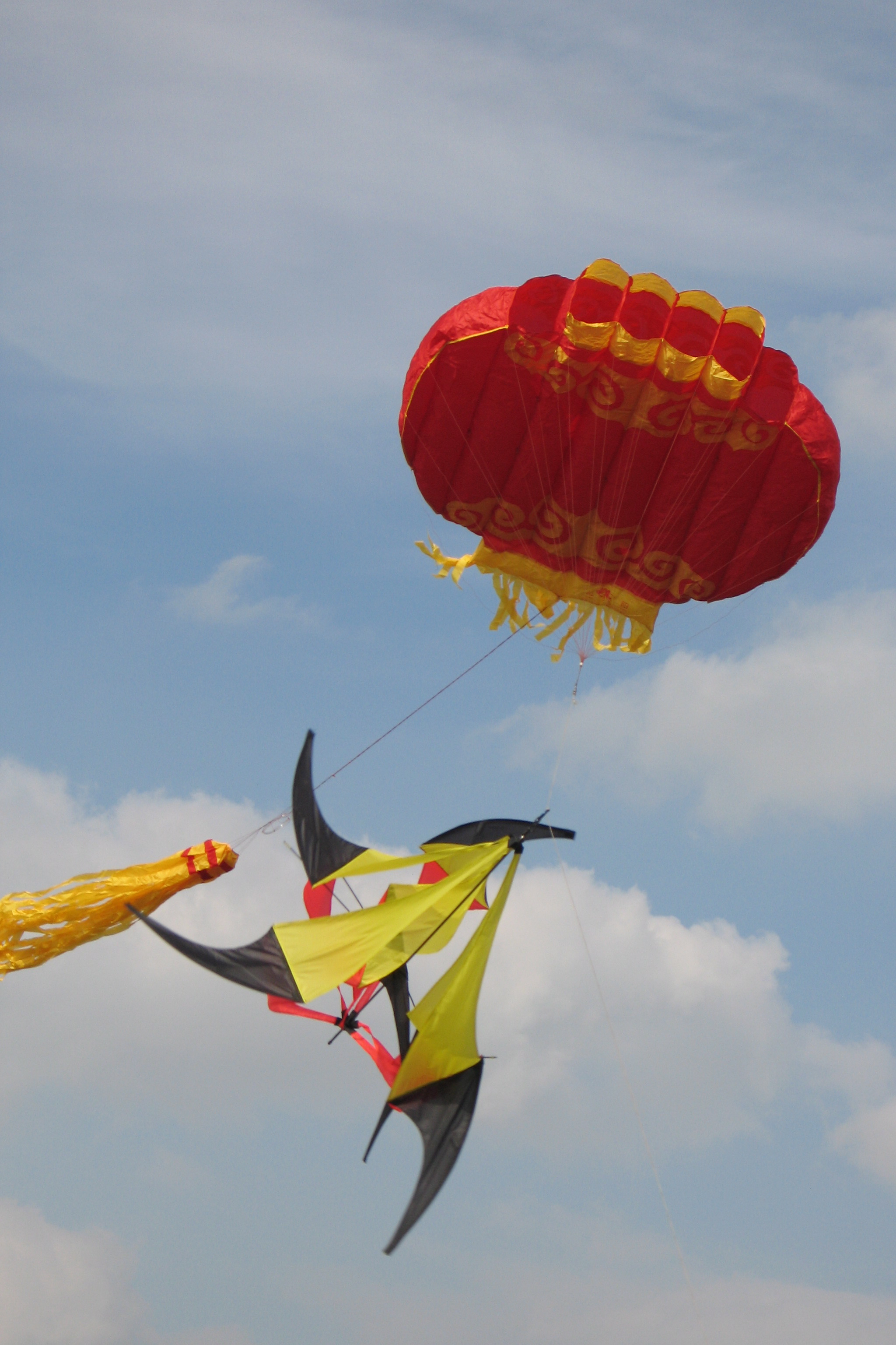Chinese lantern with spinner 